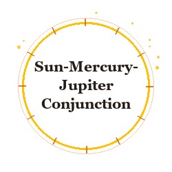 Sun-Mercury-Jupiter Conjunction